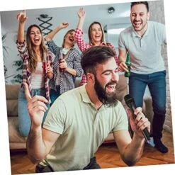 Toyvian 4 Pcs Children's Toy Lie Microphone Toy For Toddler Mic Prop Microphone For Kids Ages 3-5 Music Toys Echo Microphone Toddler Microphone Performance Microphone Prop Microphone Props -Folkmanis Toys Shop 51Xkcu3hTlL