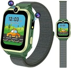 Kids Smart Watch Girls Boys, Gifts For 4-10 Years Old Dual Camera Touchscreen Smart Watch For Kids With 18 Games Music Video Player Alarm Clock Flashlight Educational Toys Toddles Birthday Gifts -Folkmanis Toys Shop 51Xm2sEoGeL. AC