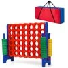 COSTWAY Jumbo 4-to-Score Giant Game Set With Storage Carrying Bag, 4 In A Row For Kids And Adults, Game Set With 42 Jumbo Rings & Quick-Release Slider, Perfect For Family Game 1 COSTWAY Jumbo 4-to-Score Giant Game Set With Storage Carrying Bag, 4 In A Row For Kids And Adults, Game Set With 42 Jumbo Rings & Quick-Release Slider, Perfect For Family Game -Folkmanis Toys Shop 51Xtpx6HOOL