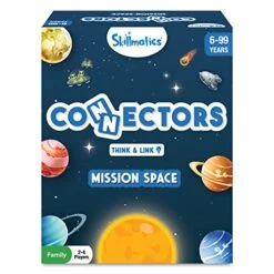 Skillmatics Educational Game - Connectors Mission Space, Fun Learning Game Of Connections, Strategy & Matching, Ages 6 And Up