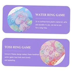 16 Pcs Water Ring Toy Outdoor Playset Outdoor Toy Puzzle Toy Handheld Travel Games Toss Ring Game Handheld Toss Game Water Ring Game Handheld Water Ring Game Handheld Game -Folkmanis Toys Shop 51YIs3LyQdL