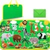 Craftstory Zoo Animals Travel Felt-Board Story Set For Toddlers, 32 Pieces Flannel Board Stories For Preschool Learning Toys Educational Storytelling Activity Board Gifts For Ages 3+ -Folkmanis Toys Shop 51YL1rWGBwL