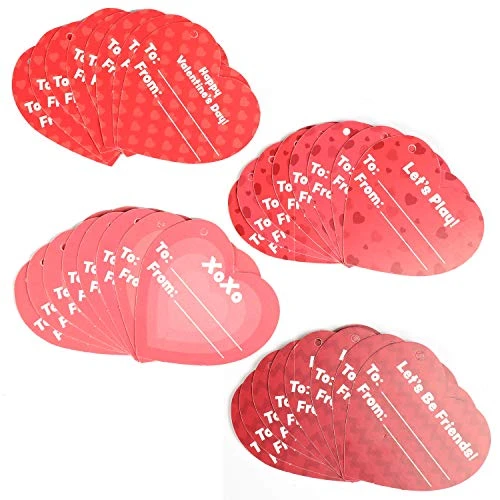 JOYIN 28 Packs Valentines Party Favor Rainbow Spring Filled Hearts And Valentine’s Day Cards For Classroom Exchange, Mini Plastic Coil Spring Toy For Kids Valentine Gift Exchange & Game Prizes 6 JOYIN 28 Packs Valentines Party Favor Rainbow Spring Filled Hearts And Valentine’s Day Cards For Classroom Exchange, Mini Plastic Coil Spring Toy For Kids Valentine Gift Exchange & Game Prizes - Image 4