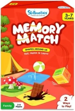 Skillmatics Board Game - Memory Match Animal Planet, Fun & Fast Memory Game, Gifts For Boys & Girls Ages 3 To 7 -Folkmanis Toys Shop 51Z GeuUqTL. AC