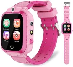 Kids Smart Watch For Girls Toys For 3-10 Year Old Girls, 1.44" HD Touch Screen With 24 Puzzle Games Music Player Dual Camera 12/24 Hr Pedometer Flashlight Birthday Gift For Girls Kids Age 5 6 7 8 -Folkmanis Toys Shop 51Z5pl1S5NL. AC