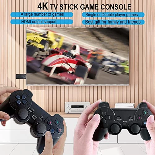 Retro Video Game Console With 10000+ Classic Fc Games, Dual 2.4G Wireless Game Controller, Support Hdmi Output Display Screen Connection,, Birthday Gift 4 Retro Video Game Console With 10000+ Classic Fc Games, Dual 2.4G Wireless Game Controller, Support Hdmi Output Display Screen Connection,, Birthday Gift - Image 2