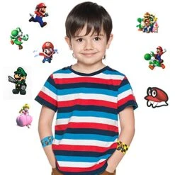 HHMJZW 32PCS Mario Bros Slap Bracelet Toys And 50 PCS Cartoon Mario Bros Party Stickers Carnival Prizes - Mario Slap Bracelet For Kids Boys & Girls Birthday Party Supplies Favors 9 HHMJZW 32PCS Mario Bros Slap Bracelet Toys And 50 PCS Cartoon Mario Bros Party Stickers Carnival Prizes - Mario Slap Bracelet For Kids Boys & Girls Birthday Party Supplies Favors -Folkmanis Toys Shop 51ZDiDwBWYL