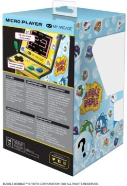 My Arcade Micro Player Mini Arcade Machine: Bubble Bobble Video Game, Fully Playable, 6.75 Inch Collectible, Color Display, Speaker, Volume Buttons, Headphone Jack, Battery Or Micro USB Powered 18 My Arcade Micro Player Mini Arcade Machine: Bubble Bobble Video Game, Fully Playable, 6.75 Inch Collectible, Color Display, Speaker, Volume Buttons, Headphone Jack, Battery Or Micro USB Powered -Folkmanis Toys Shop 51ZE6PegvhL