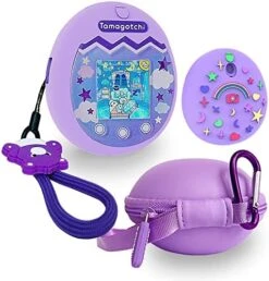 Carrying Case And Silicone Cover For Tamagotchi Pix Virtual Interactive Pet Game Machine, Protective Skin Sleeve Silicone Case For Tamagotchi Pix Get Game Accessories (Silicone Cover And Carry Case) 21 Carrying Case And Silicone Cover For Tamagotchi Pix Virtual Interactive Pet Game Machine, Protective Skin Sleeve Silicone Case For Tamagotchi Pix Get Game Accessories (Silicone Cover And Carry Case) -Folkmanis Toys Shop 51ZFmMto AL. AC