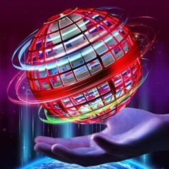 Flying Orb Ball Toy 2023 Upgraded, Hover Orb Ball With Lights, Hand Controlled Flying Spinner Mini Drone Ball, Magic Boomerang Ball Drone, Cool Toys Birthday Gift For Kids Adults Indoor Outdoor (Blue) -Folkmanis Toys Shop 51ZN6pv18rL. AC