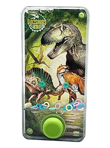 Water Games Handheld Water Ring Toy For Kids - 3 Pack Of Dinosaur Water Ring Toss Toy, DinoHoop 6 Water Games Handheld Water Ring Toy For Kids - 3 Pack Of Dinosaur Water Ring Toss Toy, DinoHoop - Image 4