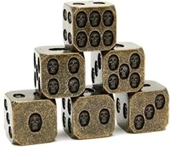 DND Metal Dice Set Role Playing 7PCS Dungeons And Dragons Dice Pathfinder RPG Games DND Dice,Metal Dice Set D&d（Pink） -Folkmanis Toys Shop 51ZckH4Y7L. AC