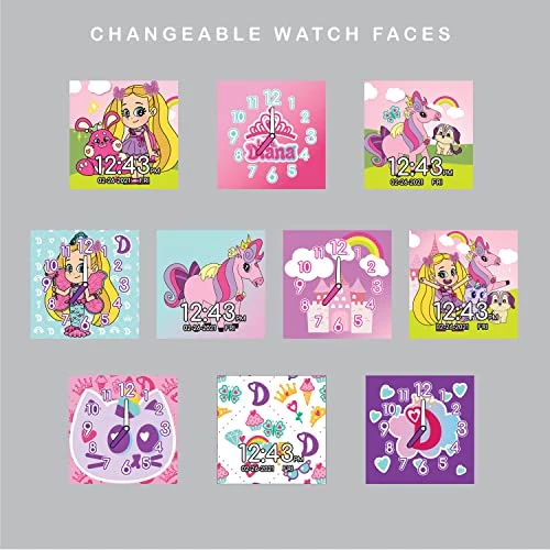 Accutime Kids Love, Diana Show Educational Learning Touchscreen Pink Smart Watch Toy With Graphic Strap For Girls, Boys, Toddlers - Selfie Cam, Games, Alarm, Calculator, Pedometer (Model: LDA4037AZ) 5 Accutime Kids Love, Diana Show Educational Learning Touchscreen Pink Smart Watch Toy With Graphic Strap For Girls, Boys, Toddlers - Selfie Cam, Games, Alarm, Calculator, Pedometer (Model: LDA4037AZ) - Image 3