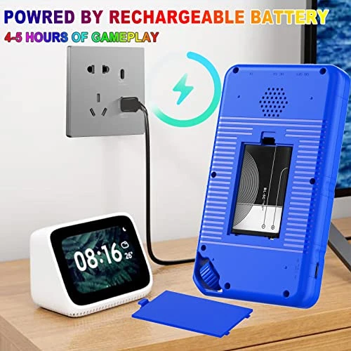 Great Boy Handheld Game Console For Kids Preloaded 220 Classic Retro 16 Bit Games With 3.0'' Color Display Rechargeable Arcade Gaming Player 6 Great Boy Handheld Game Console For Kids Preloaded 220 Classic Retro 16 Bit Games With 3.0'' Color Display Rechargeable Arcade Gaming Player - Image 4