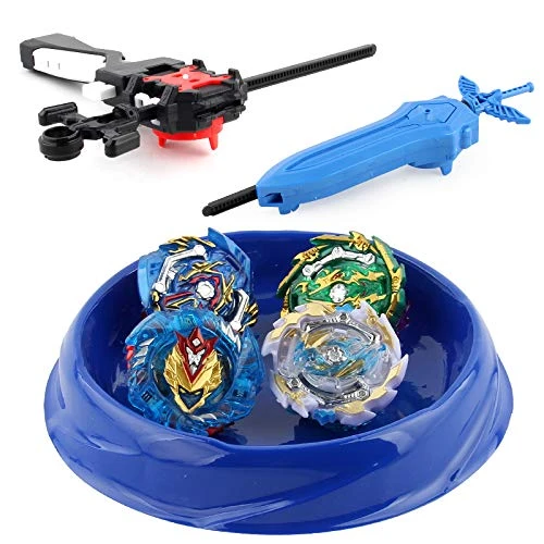 Bay Battling Top Burst | Burst Evolution Combination Series 4D | Set Of 4 Fighter Gyroscope 4D Fusion Model | 2 Launcher And 1 Beystadium 6 Bay Battling Top Burst | Burst Evolution Combination Series 4D | Set Of 4 Fighter Gyroscope 4D Fusion Model | 2 Launcher And 1 Beystadium - Image 4