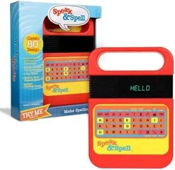 Basic Fun Speak & Spell Electronic Game,7-18 Years -Folkmanis Toys Shop 51ZoSb4W8L. AC