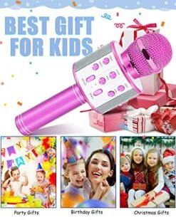 Dodosky Gifts For Girls Age 4-12, Karaoke Microphone Gifts For 4 5 6 7 8 9 10 11 12 Year Old Girls Toys For 4-12 Year Old Girls Birthday Gifts For 3-10 Year Old Girl - Purple 18 Dodosky Gifts For Girls Age 4-12, Karaoke Microphone Gifts For 4 5 6 7 8 9 10 11 12 Year Old Girls Toys For 4-12 Year Old Girls Birthday Gifts For 3-10 Year Old Girl - Purple -Folkmanis Toys Shop 51ZoWyyTd7L