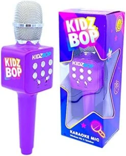Move2Play, Kidz Bop Karaoke Microphone | The Hit Music Brand For Kids | Birthday Gift For Girls And Boys | Toy For Kids Ages 4, 5, 6, 7, 8+ Years Old -Folkmanis Toys Shop 51Zqb fUzHL. AC