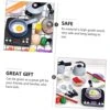 SAFIGLE Simulation Kitchen Toy Puzzle Toy Kids Play Sets Toddler Cutlery Set Toddler Play Kitchen Set Kitchen Set Kids Cooking Role Play Toys Kitchen Game Toy Kitchen Themed Toy Food 1 Set -Folkmanis Toys Shop 51Zvh3oo9kL