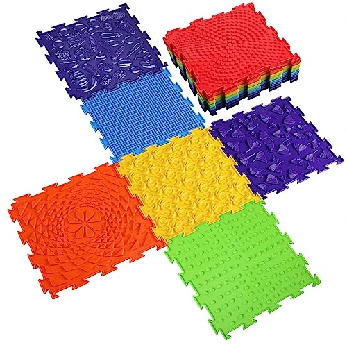 7 Pcs Sensory Mat Massage Game Mats Foot Massage Mat For Kids Autistic Children Orthopedic Massage Puzzle Floor Mats Sensory Room Items Indoor 3 7 Pcs Sensory Mat Massage Game Mats Foot Massage Mat For Kids Autistic Children Orthopedic Massage Puzzle Floor Mats Sensory Room Items Indoor