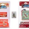 Worlds Smallest Scrabble Monopoly - Miniature Playing Cards - Bundle Set Of 3