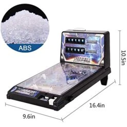 QHW Space Electronic Pinball Parent-Child Toys, Mini Electronic Desktop Game Console With Lights And Sounds, Christmas Birthday Gifts -Folkmanis Toys Shop 51aG7dxWoDL 1