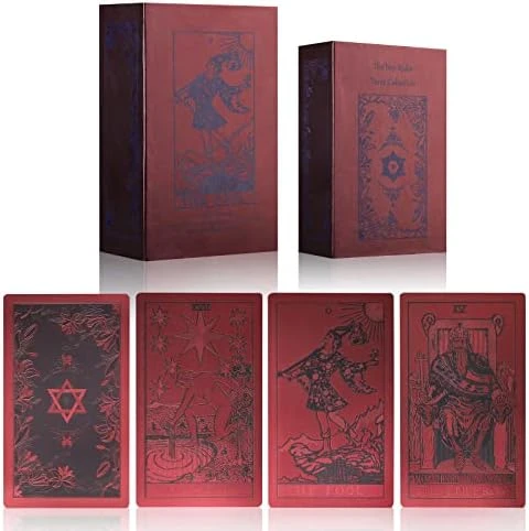 SOUL SPARKLE TAROT - Neo Rider Tarot Deck 7 Deadly Sins Collection, 78 Tarot Cards Deck With English Booklet, Rainbow Tarot Cards (The Iridescent Deck Inked (Blue Ink) 13 SOUL SPARKLE TAROT - Neo Rider Tarot Deck 7 Deadly Sins Collection, 78 Tarot Cards Deck With English Booklet, Rainbow Tarot Cards (The Iridescent Deck Inked (Blue Ink) - Image 11