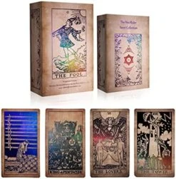 SOUL SPARKLE TAROT, Tarot Cards, Holographic Tarot Decks, 78 Tarot Cards Deck Set, The Neo Rider Tarot For Reading And Learning (The Shadow Deck) 10 SOUL SPARKLE TAROT, Tarot Cards, Holographic Tarot Decks, 78 Tarot Cards Deck Set, The Neo Rider Tarot For Reading And Learning (The Shadow Deck) -Folkmanis Toys Shop 51aIlw tNSL. AC