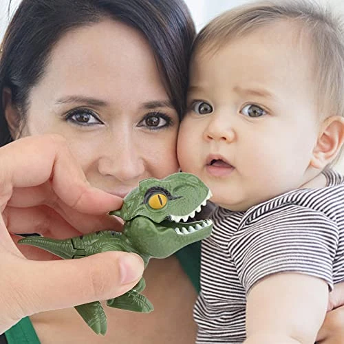 Finger Biting Dinosaur Toy, 2023 Creative Dinosaur Toys Dinosaur Figures, Hand Novelty Toys Finger Dino Toys, Rubber Dinosaur Head Puppets Toys Set For Family Game (2 Sets(8 Pcs)) 8 Finger Biting Dinosaur Toy, 2023 Creative Dinosaur Toys Dinosaur Figures, Hand Novelty Toys Finger Dino Toys, Rubber Dinosaur Head Puppets Toys Set For Family Game (2 Sets(8 Pcs)) - Image 6