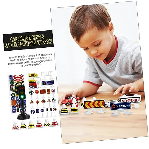 TOYANDONA 112 Pcs Mini & Outdoor Cones Toy Miniature Kids Plastic Educational For Signal Light Miniatures Preschool Street Learning Signs Simulation Playing Supplies Party Lights Christmas 8 TOYANDONA 112 Pcs Mini & Outdoor Cones Toy Miniature Kids Plastic Educational For Signal Light Miniatures Preschool Street Learning Signs Simulation Playing Supplies Party Lights Christmas - Image 6