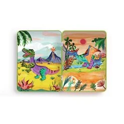 Mudpuppy Dino Mix-Up – Magnetic Build-It Travel Friendly Game With Illustrated Prehistoric Background Scenes Including 2 Dino Characters And Over 40 Mix And Match Magnets For Children Ages 4 And Up 9 Mudpuppy Dino Mix-Up – Magnetic Build-It Travel Friendly Game With Illustrated Prehistoric Background Scenes Including 2 Dino Characters And Over 40 Mix And Match Magnets For Children Ages 4 And Up -Folkmanis Toys Shop 51aNRl5ydpL