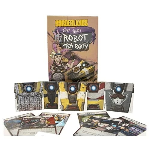Borderlands: Tiny Tina’s Robot Tea Party – 2-5 Players – Card Games For Family – 15 Mins Of Gameplay – Games For Family Game Night – Card Games For Teens And Adults Ages 14+ - English 4 Borderlands: Tiny Tina’s Robot Tea Party – 2-5 Players – Card Games For Family – 15 Mins Of Gameplay – Games For Family Game Night – Card Games For Teens And Adults Ages 14+ - English - Image 2