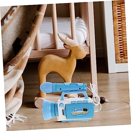 Didiseaon 3 Sets Toys Holder Sky- Video Old Toy Christmas Action Gift Of Id Camcorder Microphone Age Screen Blue Fake Card For Videos Camera Years Childrens Badge Recorder Reporter Play 4 Didiseaon 3 Sets Toys Holder Sky- Video Old Toy Christmas Action Gift Of Id Camcorder Microphone Age Screen Blue Fake Card For Videos Camera Years Childrens Badge Recorder Reporter Play - Image 2