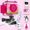 AILEHO Kids Camera For Kids Waterproof Underwater Camera For Kids Girls-1080P Kids Digital Action Camera-Kids Camcorder-Kids Selfie Video Camera Recorder-Girls Camera For Birthday Gift Present Toy -Folkmanis Toys Shop 51aWw01h35L