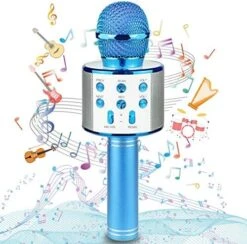 Ranphykx Bluetooth Karaoke Wireless Microphone For Kids, Hottest Birthday Presents Toys For 9 10 11 12 Years Old Boys Girl (Hot Pink) -Folkmanis Toys Shop 51aZBgZjdL. AC