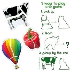 MAGDUM Set 54 Magnetic Puzzles For Kids Ages 3-5 - Toddler Puzzle - Travel Toys For Kids Ages 3-5 - Magnetic Travel Games Baby Puzzle Kids Puzzle Toys - Puzzle For Preschooler Magnet Puzzles Games -Folkmanis Toys Shop 51ahThh6chS