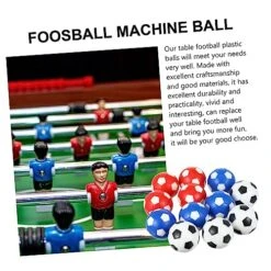 Kisangel 24 Pcs Football Machine Ball Mini Footballs For Kids Kid Soccer Ball Professional Soccer Ball Foosball Tabletop Game Mini Soccer Replacement Foosballs Table Football Accessories -Folkmanis Toys Shop 51airRHmtQL