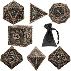 DND Dice Set D&D Metal MTG Trpg Dungeons And Dragons D20 Polyhedral Math Board Games Accessories Pathfinder Mechanical Dice Bag-Imitation Gold Purple 18 DND Dice Set D&D Metal MTG Trpg Dungeons And Dragons D20 Polyhedral Math Board Games Accessories Pathfinder Mechanical Dice Bag-Imitation Gold Purple -Folkmanis Toys Shop 51altNM46L. AC