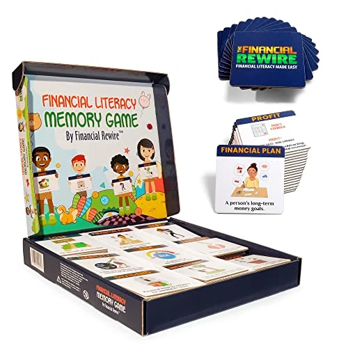 Financial Literacy Memory Matching Game, Fun And Educational Game For Children And Families, Financial Literacy Flashcards For Kids And Beginners 3 Financial Literacy Memory Matching Game, Fun And Educational Game For Children And Families, Financial Literacy Flashcards For Kids And Beginners