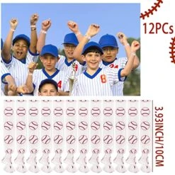 DoYoDoYa Baseball Party Favors Set 110Pcs Baseball Slap Bracelets Keychains Hair Ties Wristbands Baseball Sports Bracelets Tattoo Stickers Party Favors For Baseball Themed Birthday Goodie Bag Fillers -Folkmanis Toys Shop 51amZRNuXML