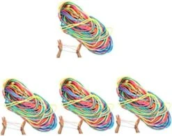 Gadpiparty Toys 40 Pcs Flip Rope Childrens Toys Bouncy Toy Cats Cradle String Game Finger String Toy Supplies Finger String Game Hand Strap Toy Cloth Pupils Hand Game Finger String Toys -Folkmanis Toys Shop 51auDKiitiL. AC