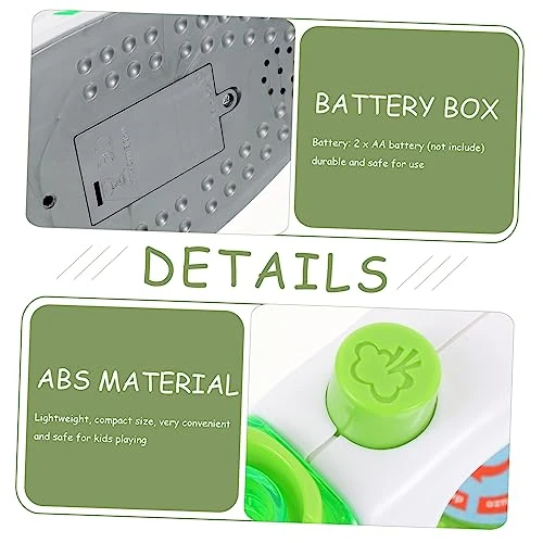 Toyvian 1pc Simulation Electric Iron Mini House Mini Toys For Kids Mini Bread Maker Educational Toy Playing House Supply Funny Electric Iron Toy Game House Household Green Abs Child 7 Toyvian 1pc Simulation Electric Iron Mini House Mini Toys For Kids Mini Bread Maker Educational Toy Playing House Supply Funny Electric Iron Toy Game House Household Green Abs Child - Image 5