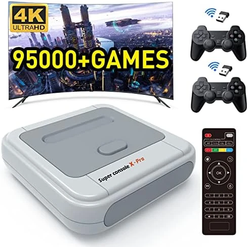 Kinhank Super Console X Retro Video Game Console Built In 95,000+ Classic Games,Emulator Console For 4K TV Support HD Output, Up To 5 Players,LAN/WiFi,Gifts For Men Who Have Everything,2 Gamepads 8 Kinhank Super Console X Retro Video Game Console Built In 95,000+ Classic Games,Emulator Console For 4K TV Support HD Output, Up To 5 Players,LAN/WiFi,Gifts For Men Who Have Everything,2 Gamepads - Image 6