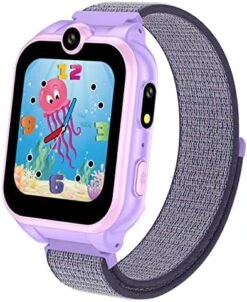 PTHTECHUS Kids Smart Watch For Girls Boys, HD Touch Screen Toys With 18 Puzzle Games MP3 Music Video Player Dual Camera Pedometer Flashlight Alarm Clock,Birthday Toys Gifts For 3-12 Years Old (Pink) 22 PTHTECHUS Kids Smart Watch For Girls Boys, HD Touch Screen Toys With 18 Puzzle Games MP3 Music Video Player Dual Camera Pedometer Flashlight Alarm Clock,Birthday Toys Gifts For 3-12 Years Old (Pink) -Folkmanis Toys Shop 51b5IStEZnL. AC