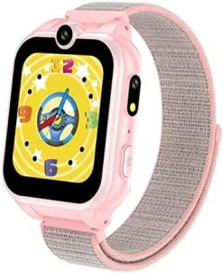 PTHTECHUS Kids Smart Watch For Girls Boys, HD Touch Screen Toys With 18 Puzzle Games MP3 Music Video Player Dual Camera Pedometer Flashlight Alarm Clock,Birthday Toys Gifts For 3-12 Years Old (Pink) 21 PTHTECHUS Kids Smart Watch For Girls Boys, HD Touch Screen Toys With 18 Puzzle Games MP3 Music Video Player Dual Camera Pedometer Flashlight Alarm Clock,Birthday Toys Gifts For 3-12 Years Old (Pink) -Folkmanis Toys Shop 51bHQrfeiGL. AC
