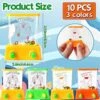 10 Pieces Handheld Water Game,Mini Arcade Water Ring Game,Waterful Ring Toss For Beach Toys,Party Favor,Fun Present For Men Retro Pastime,Without Water -Folkmanis Toys Shop 51bIP5oQabL