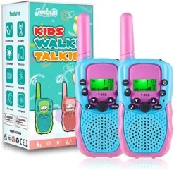 Jeebuu Toys For 3-12 Year Old Girls, 2 Pack Walkie Talkies For Kids 22 Channels 3 Kms Range 2 Way Radio For Indoor Outdoor Camping Hiking, Ideal Christmas Birthday Gifts For 3-12 Year Old Girls Boys -Folkmanis Toys Shop 51bnHcIBAeL. AC