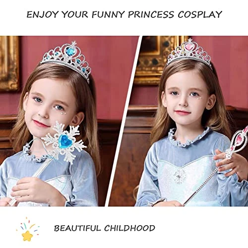 Princess Dress Up Shoes & Jewelry Boutique, Dress Up Clothes For Little Girls Pretend Play Set Toddler Princess Costume Toy Skirts, Shoes, Crowns, Cloak, Princess Accessories For Girl Age 3+ Year Old 6 Princess Dress Up Shoes & Jewelry Boutique, Dress Up Clothes For Little Girls Pretend Play Set Toddler Princess Costume Toy Skirts, Shoes, Crowns, Cloak, Princess Accessories For Girl Age 3+ Year Old - Image 4