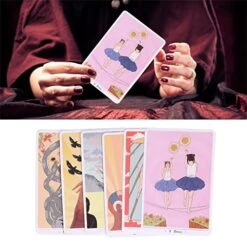 Yadoo Classic Tarot Cards Deck, 78 Pieces True Heart Intuitive Tarot, Self Development Tarot Cards Deck Mysterious Secret Tarot Cards Fortune Telling Game For All Skill Levels, Default 11 Yadoo Classic Tarot Cards Deck, 78 Pieces True Heart Intuitive Tarot, Self Development Tarot Cards Deck Mysterious Secret Tarot Cards Fortune Telling Game For All Skill Levels, Default -Folkmanis Toys Shop 51bxxmYV35L