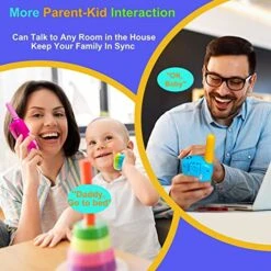 Rechargeable Walkie Talkies For Kids, 36 Hours Working Time, Outdoor Toys For Kids 6-12, Kids Two Way Radio With 3KM Long Distance, Kids Walkie Talkies, Outdoor Kids Game For Camping, Hiking -Folkmanis Toys Shop 51c0ScwhRFL